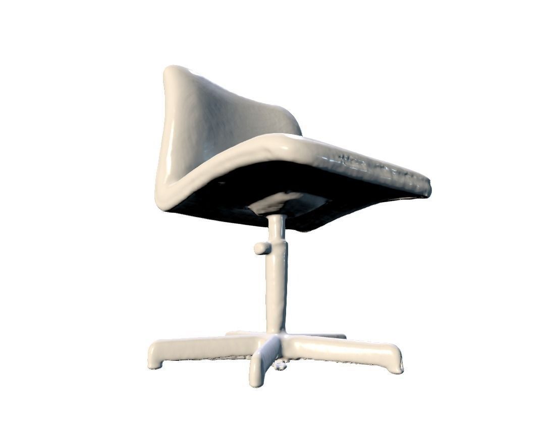Desktop chair 3D print model_2