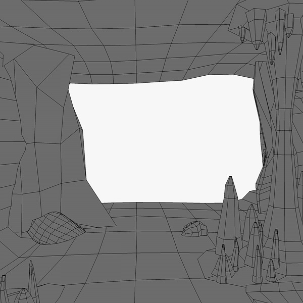 Cavern 3D model_9