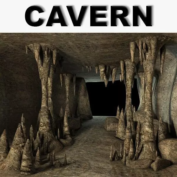 Cavern 3D model_0