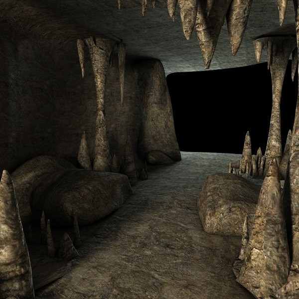 Cavern 3D model_5