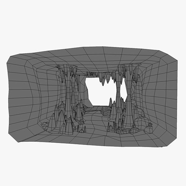 Cavern 3D model_7