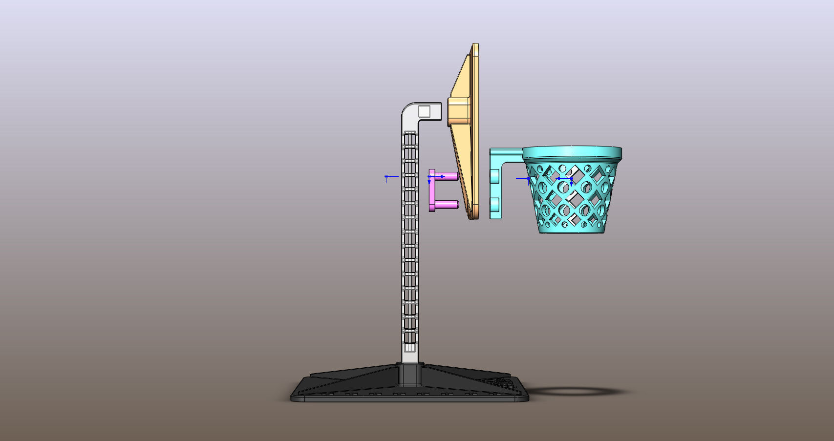 Mini Basketball 3D print model_8