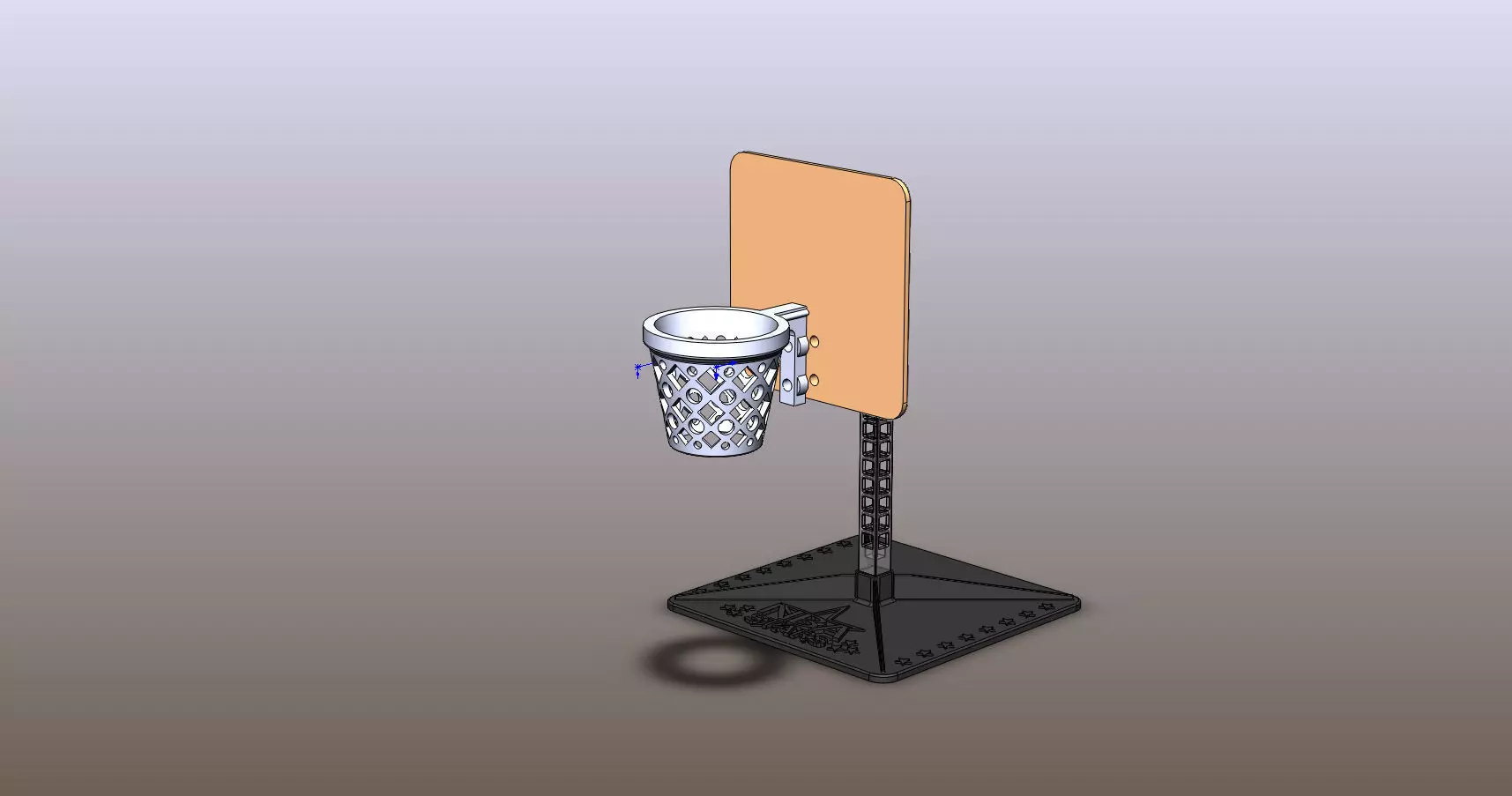 Mini Basketball 3D print model_0