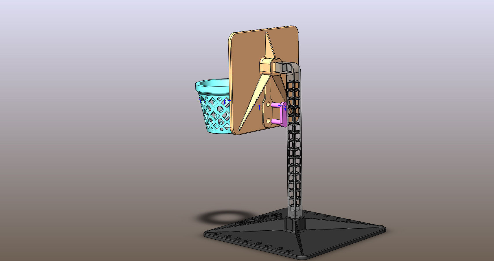 Mini Basketball 3D print model_11