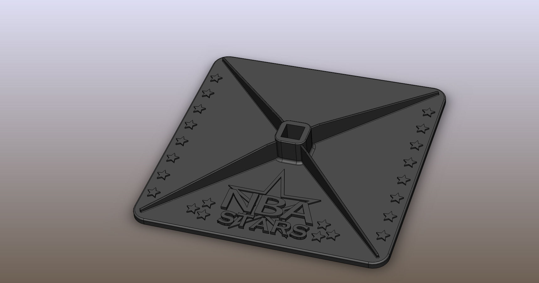 Mini Basketball 3D print model_1