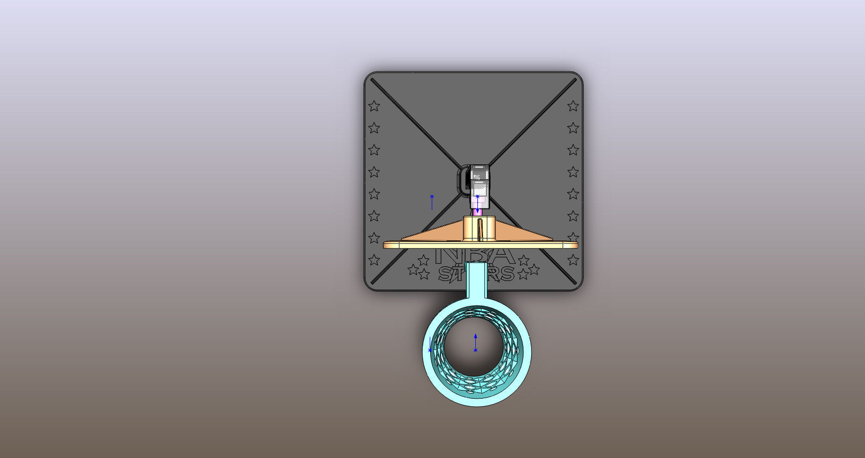 Mini Basketball 3D print model_10