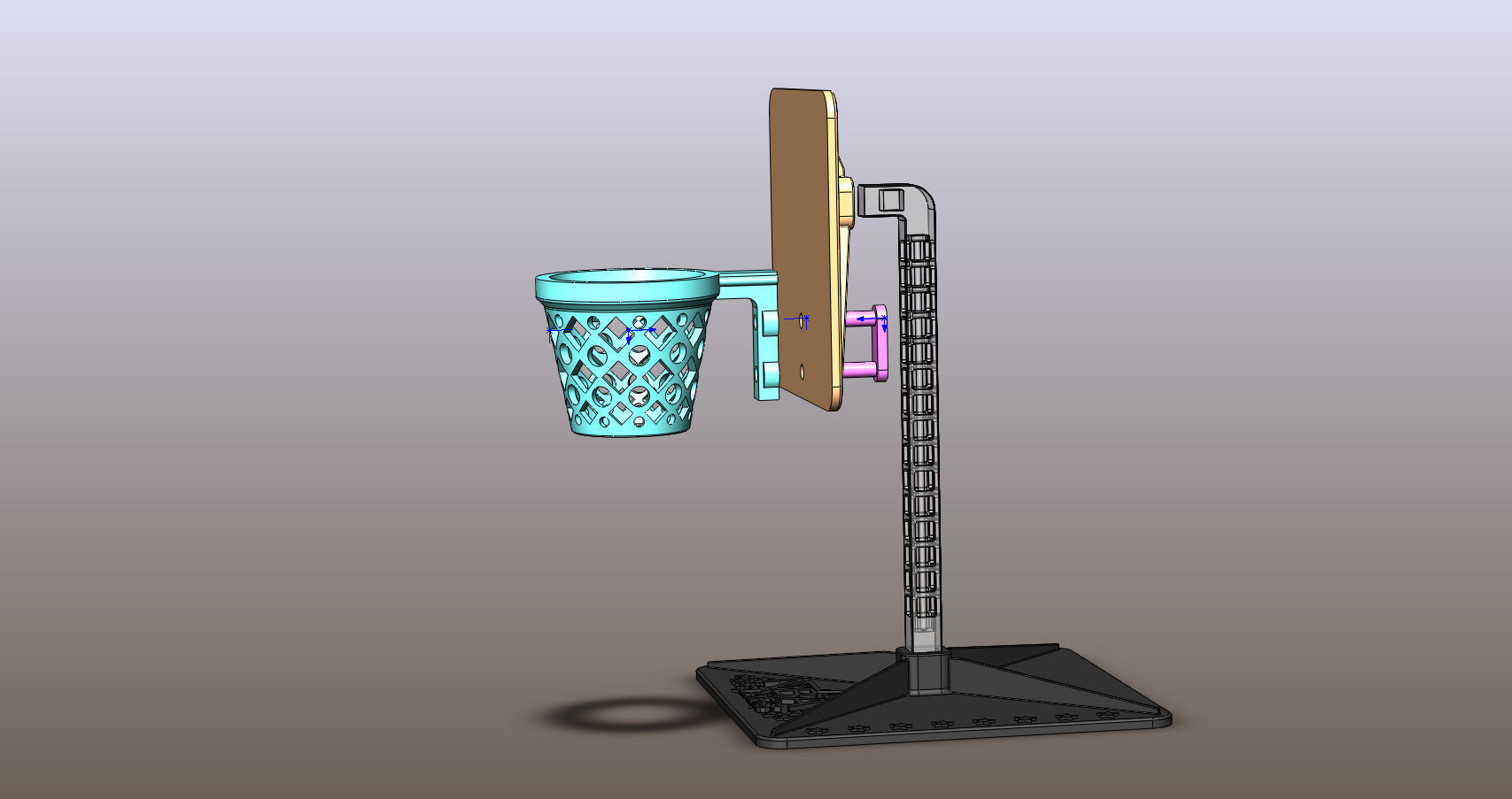 Mini Basketball 3D print model_9