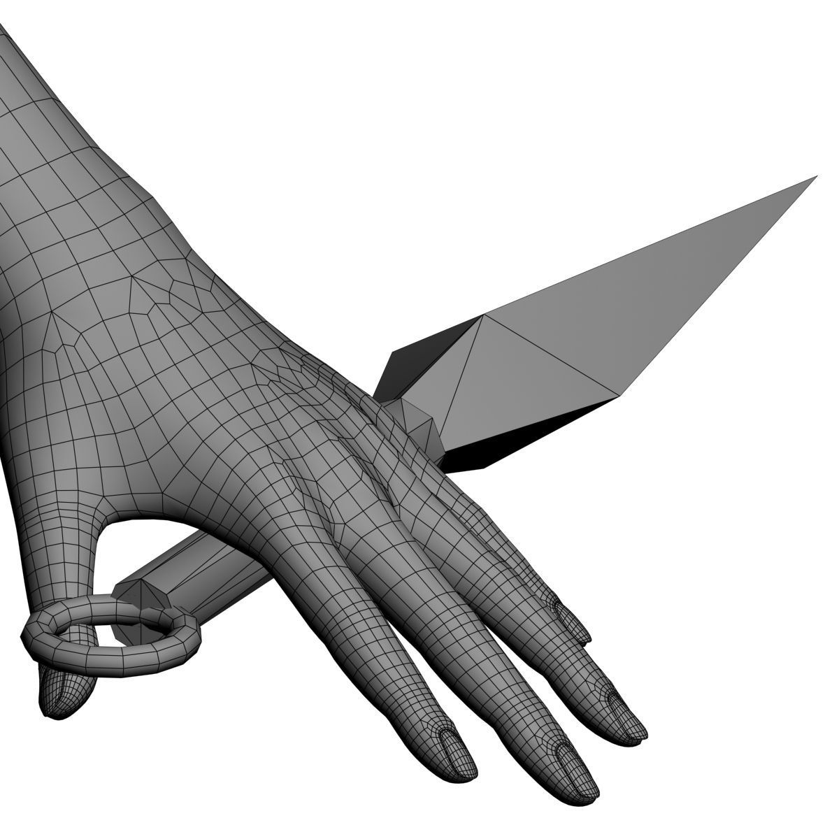 T pose nonrigged model of Sakura Haruno  3D model_17