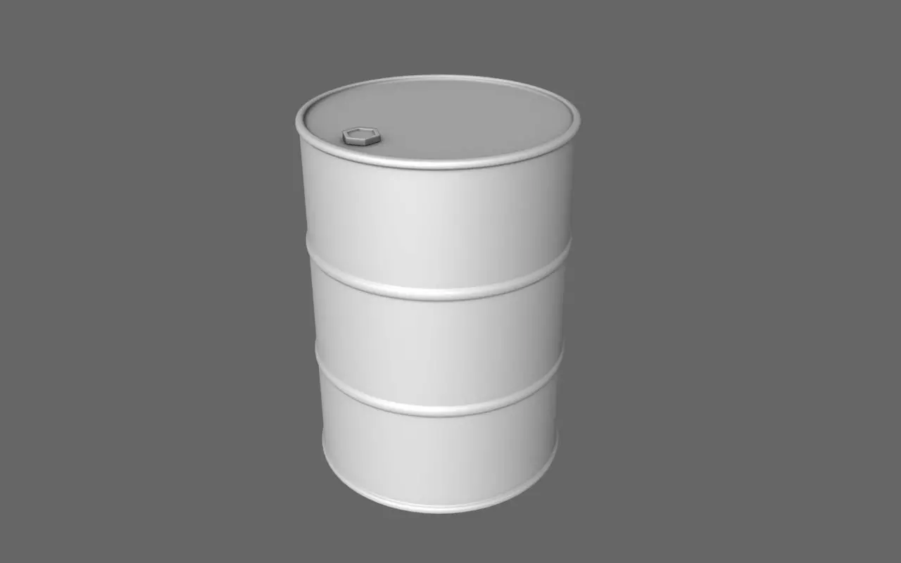 Oil Barrel Free 3D model