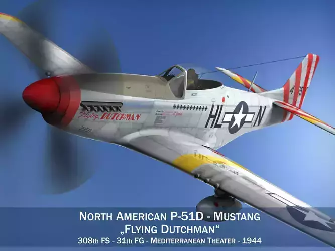North American P-51D - Flying Dutchman 