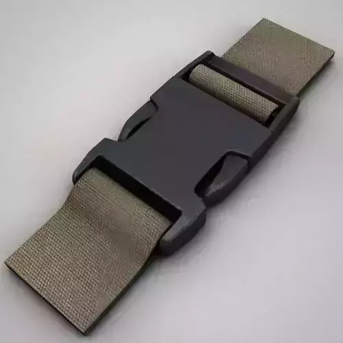 Plastic Buckles 3D model
