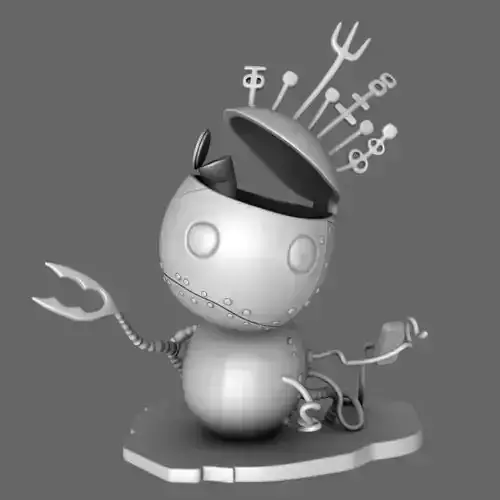 Tragic Toys - Robot Boy Free 3D model