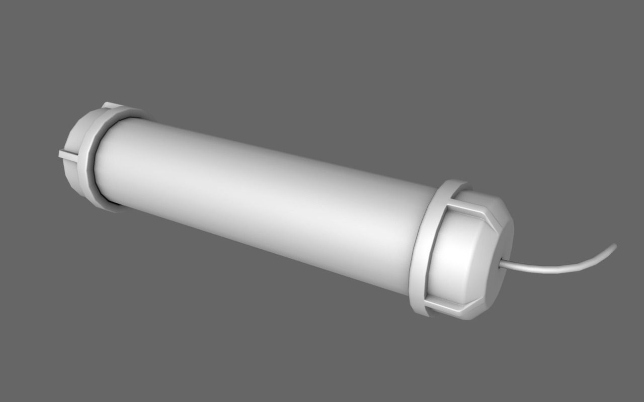 Pipe Bomb Grenade 3D model_4