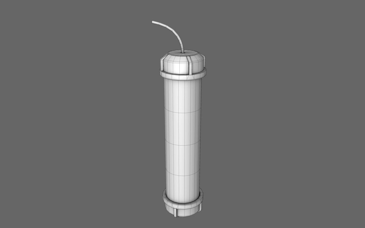 Pipe Bomb Grenade 3D model_3