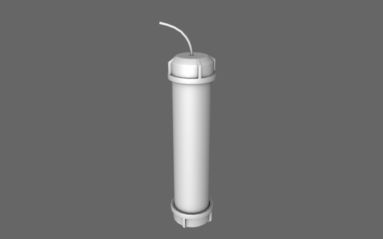 Pipe Bomb Grenade 3D model_2