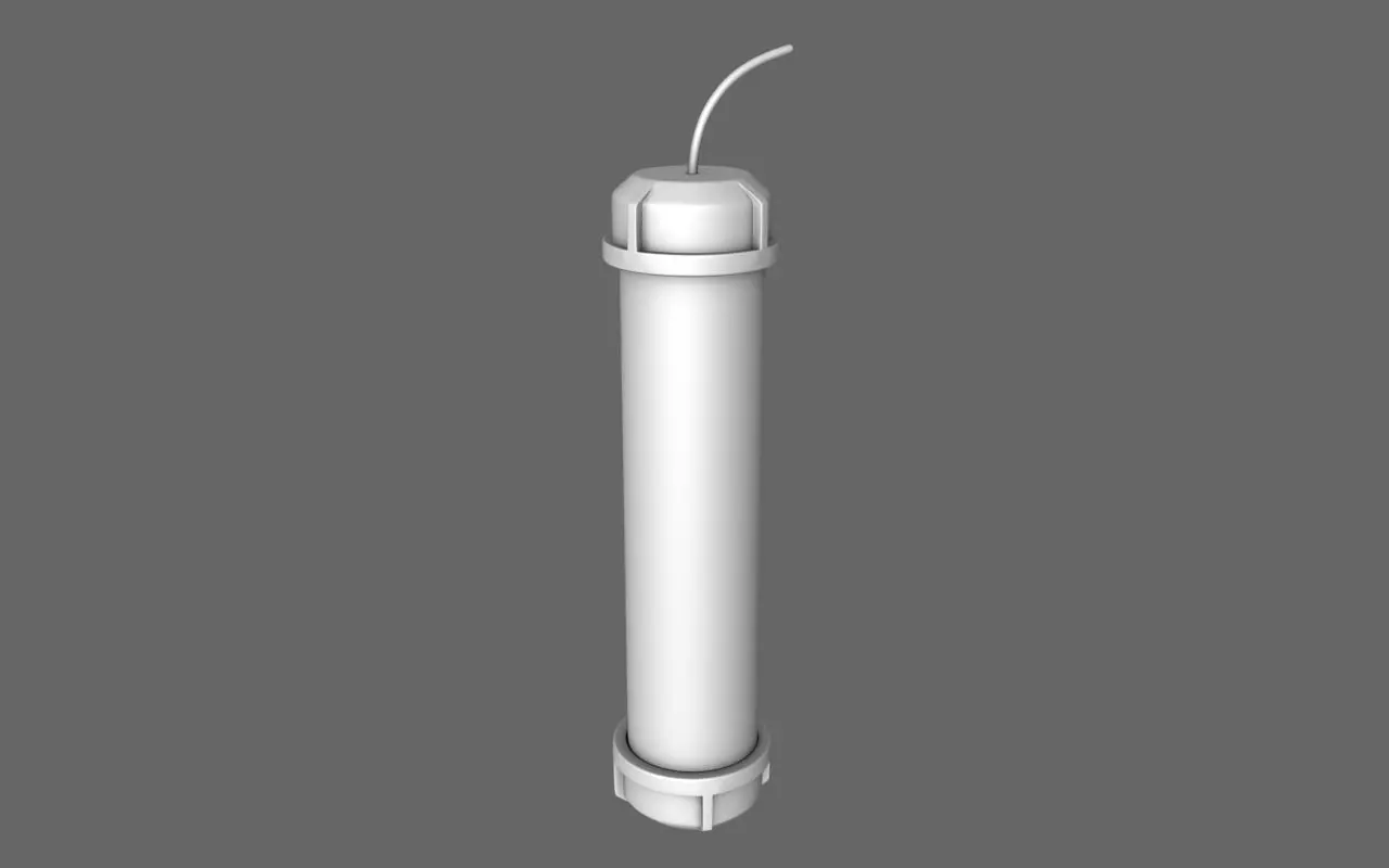 Pipe Bomb Grenade 3D model_0