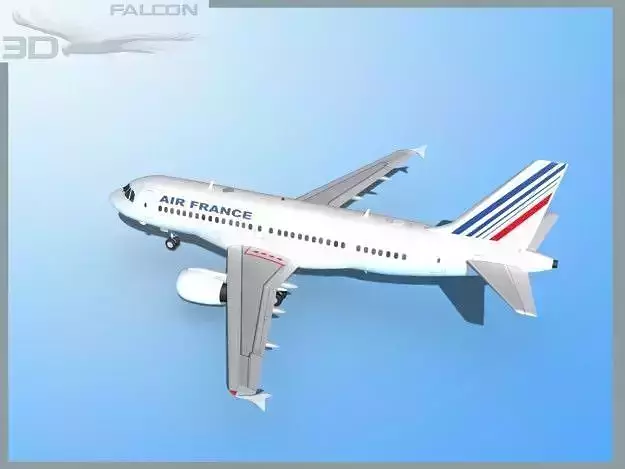 Falcon3D A319 Air France