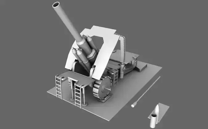 Big Bertha Free 3D model