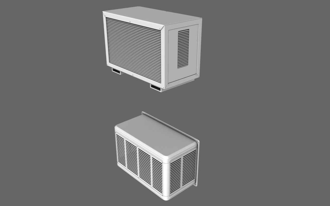Air Conditioner 3D model_1
