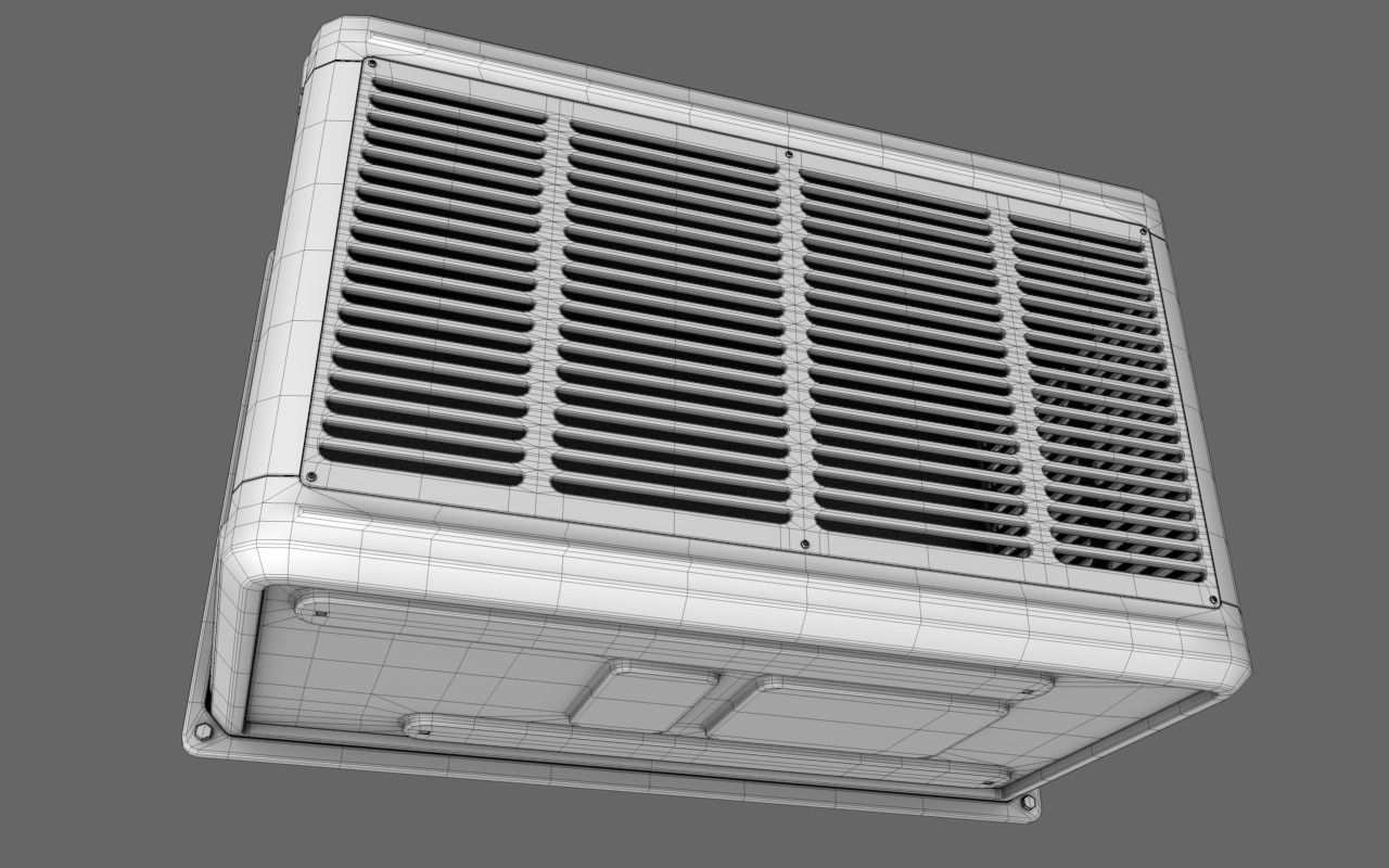 Air Conditioner 3D model_5