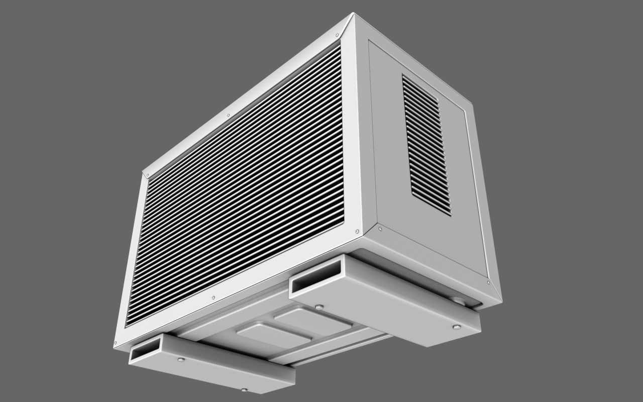 Air Conditioner 3D model_6
