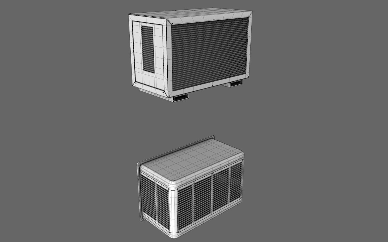 Air Conditioner 3D model_3