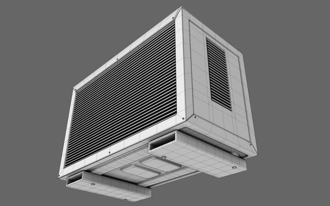 Air Conditioner 3D model_7