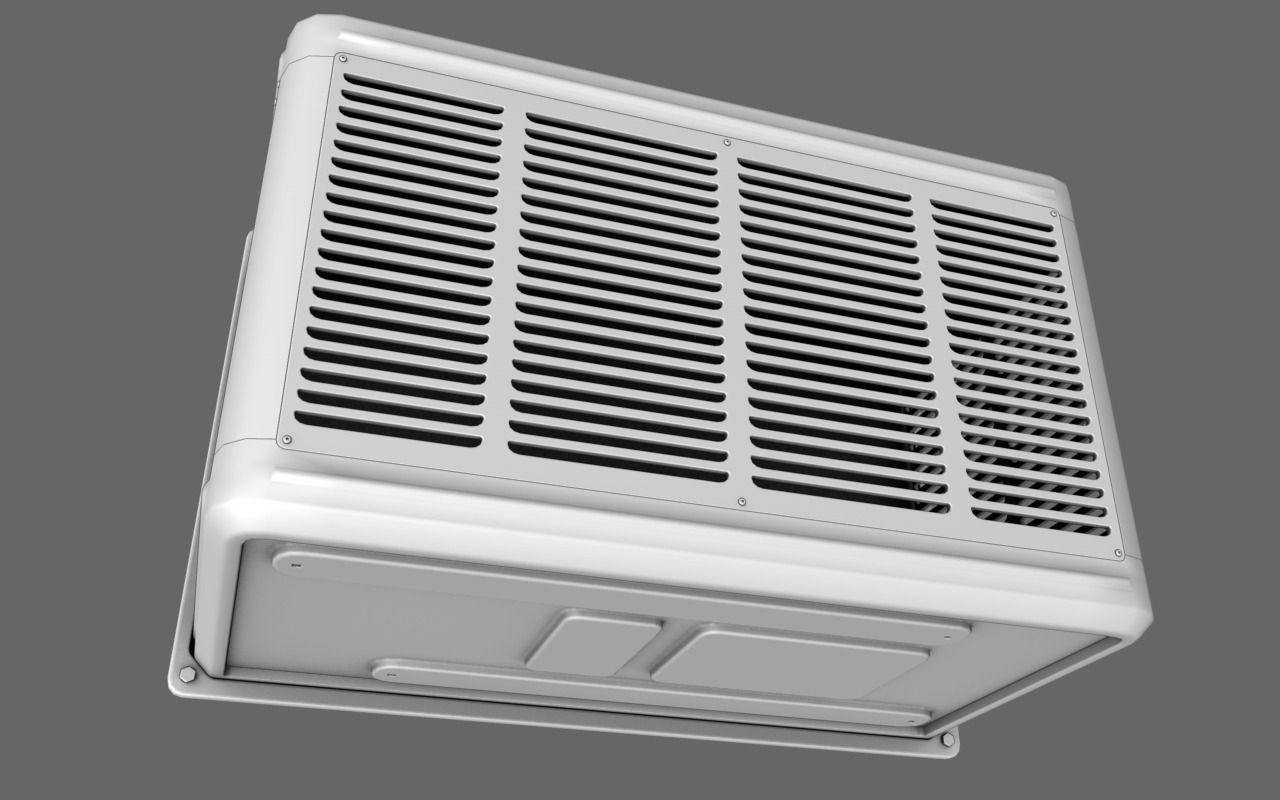 Air Conditioner 3D model_4
