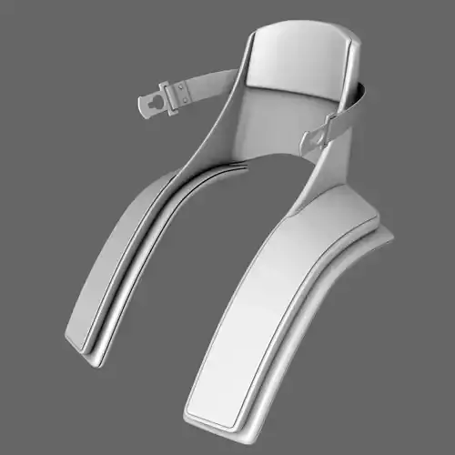 F1 Neck Protection Formula 3D model
