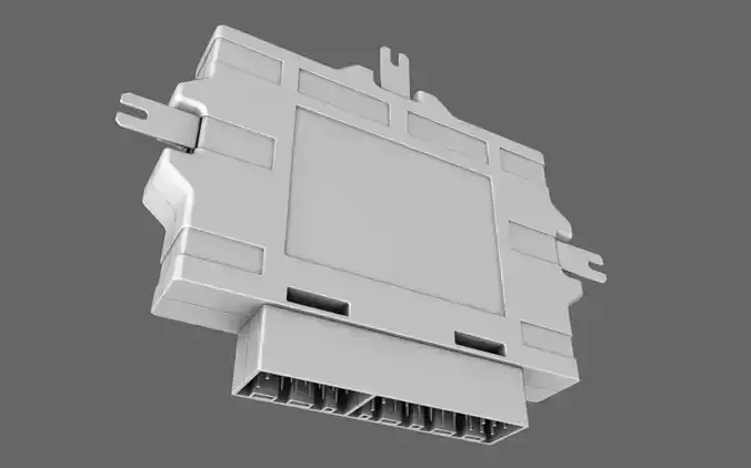 ECU Engine Control Unit 3D model