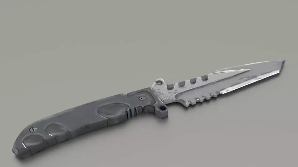 Combat Knife 3D model