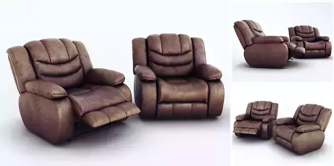 Ashley Revolution Burgundy Two Armchairs