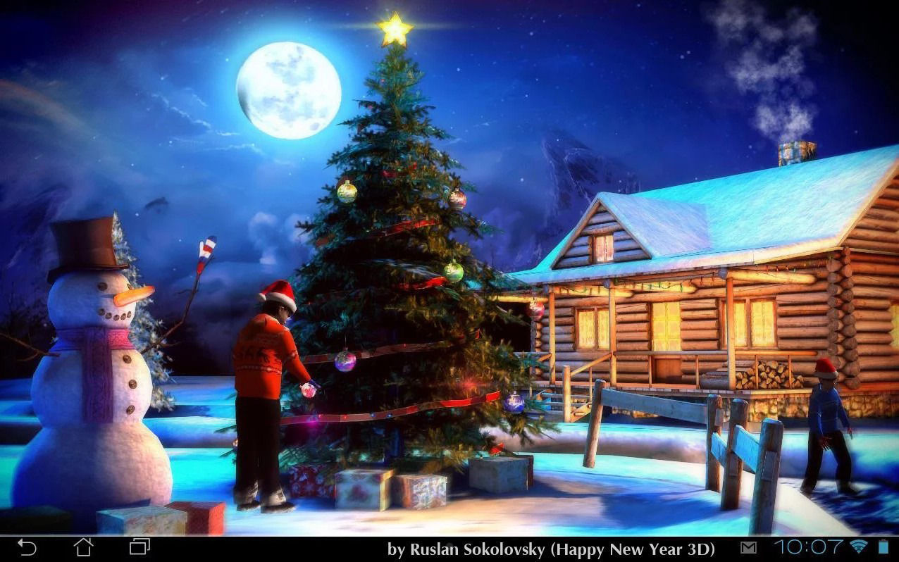 Fir Tree Low-poly 3D model_6