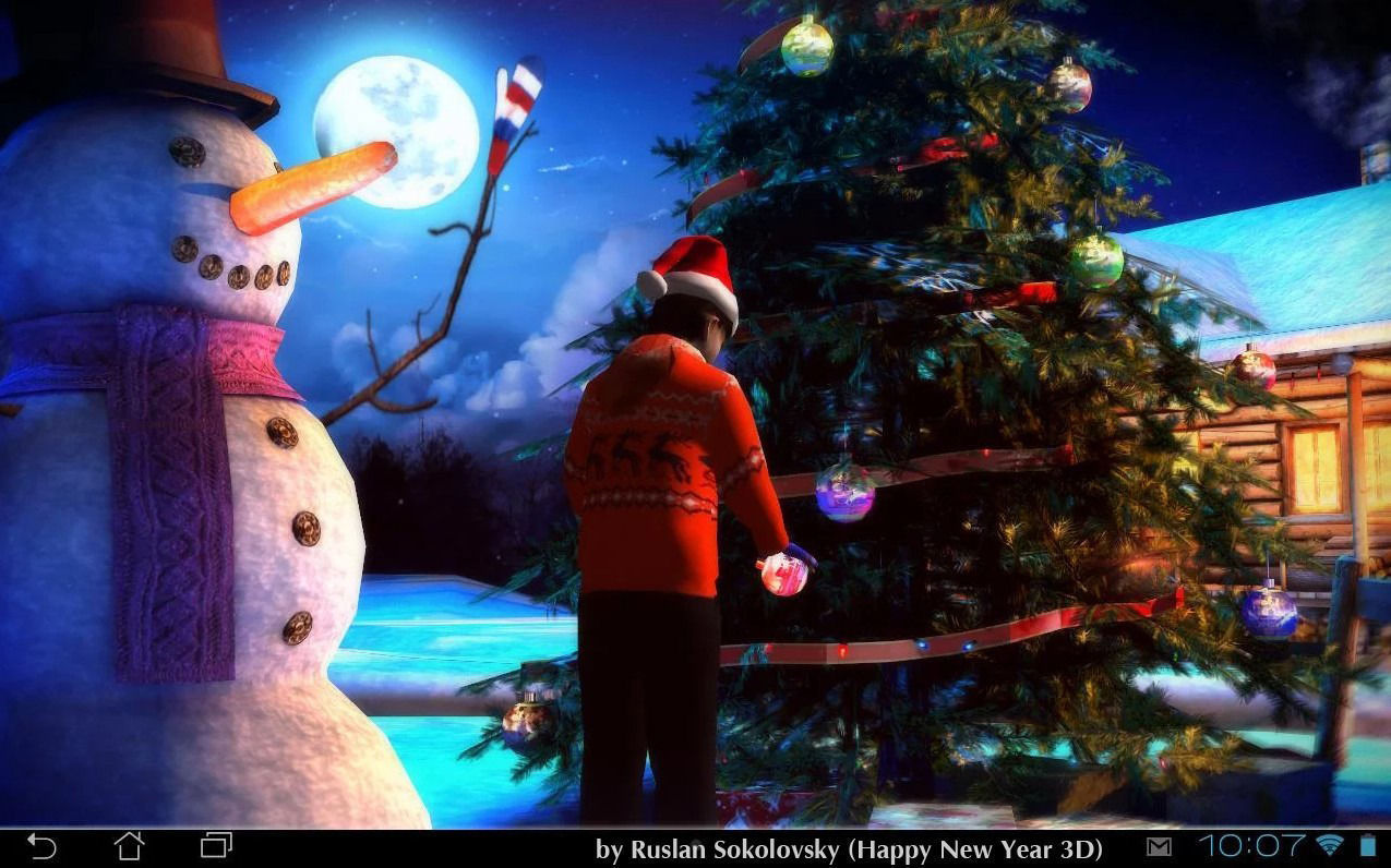 Fir Tree Low-poly 3D model_5