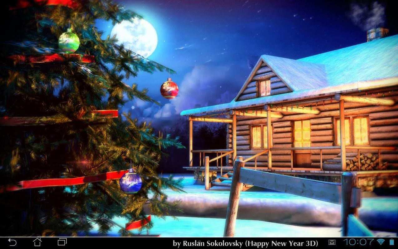 Fir Tree Low-poly 3D model_7