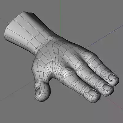 Cartoon hand
