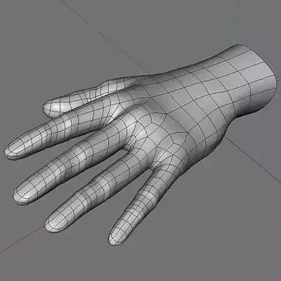 Hand3 hand with wires