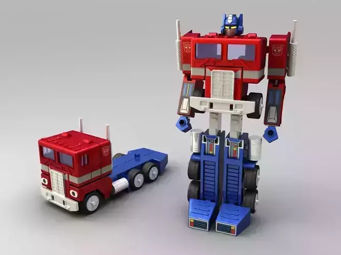 Optimus Prime - G1 toy Free 3D model