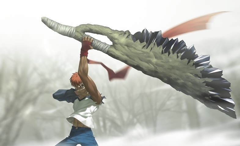 Fate - AxeSword Free 3D print model_2