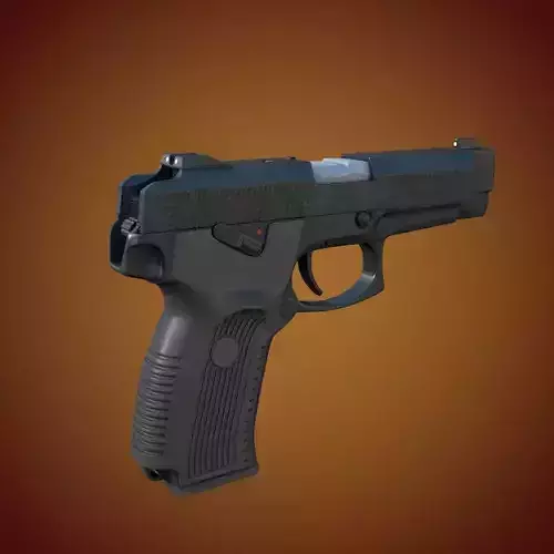 MP 443 Grach Yarygin Pistol 3D model