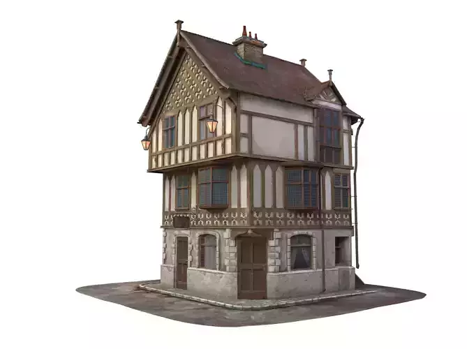 Medieval House 3D model