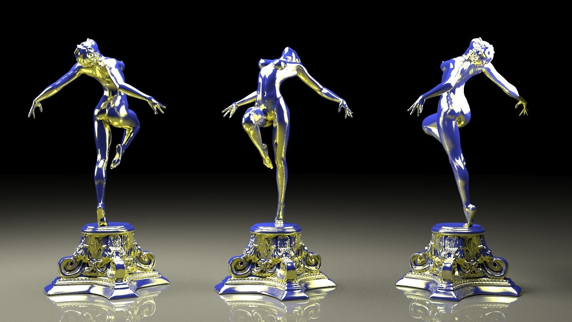 Pretty Lady 3D print model_4