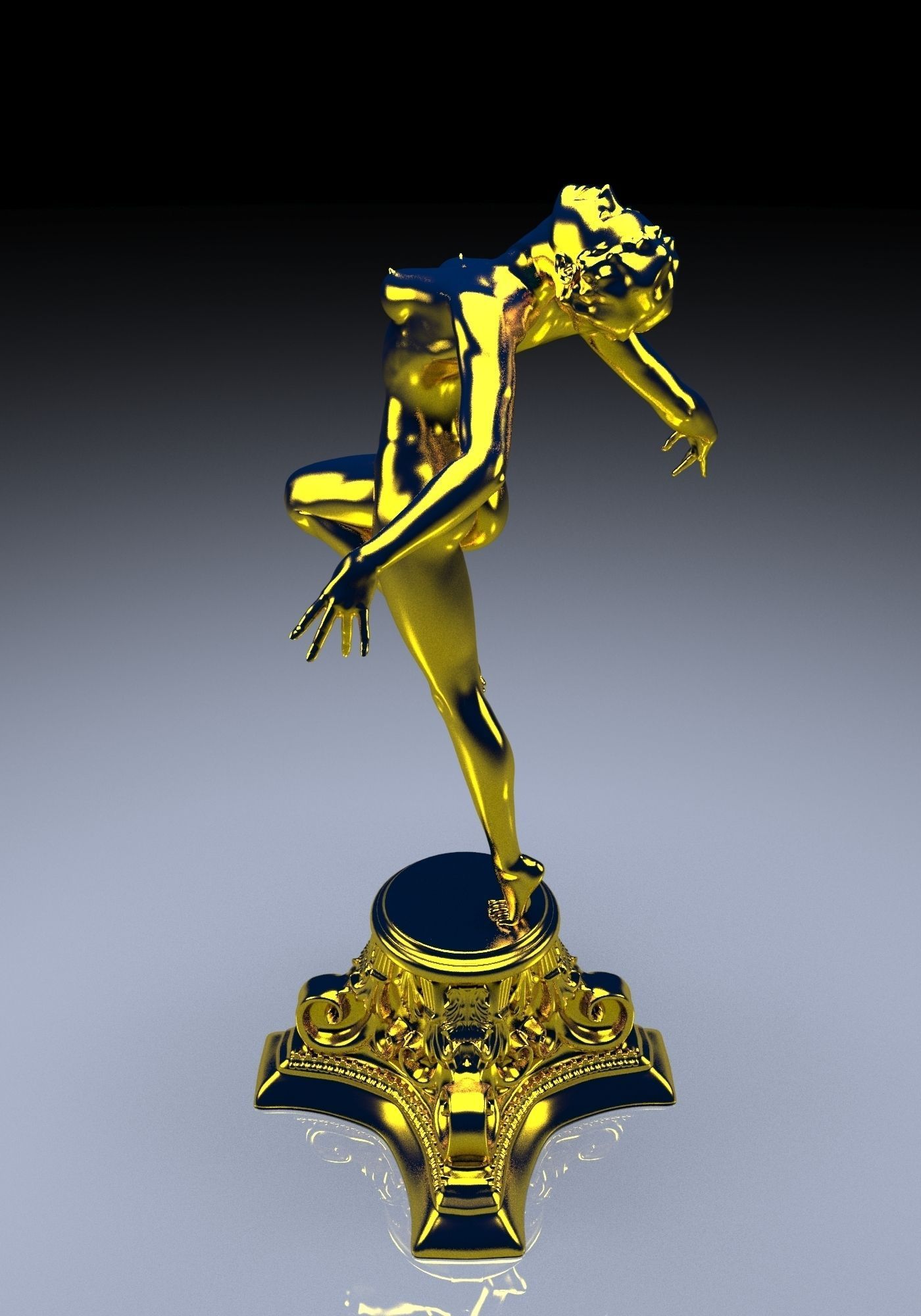 Pretty Lady 3D print model_7