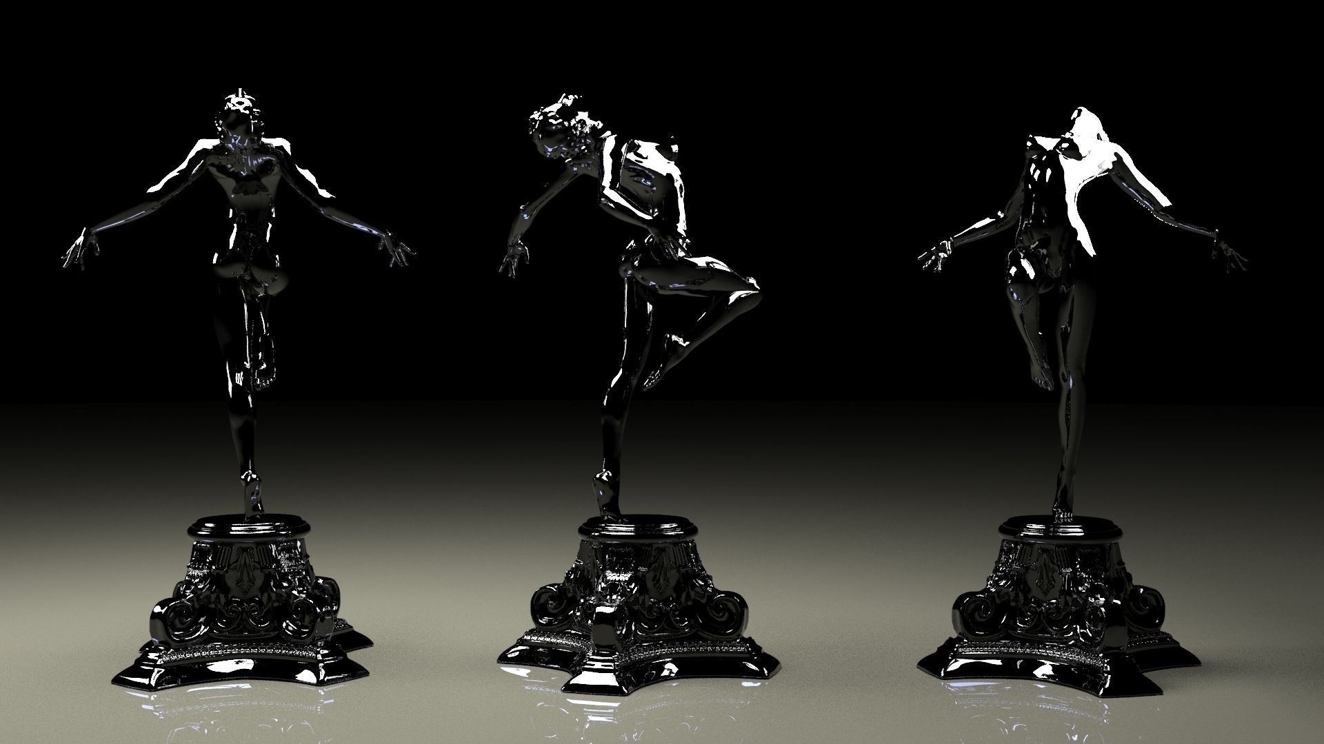 Pretty Lady 3D print model_2