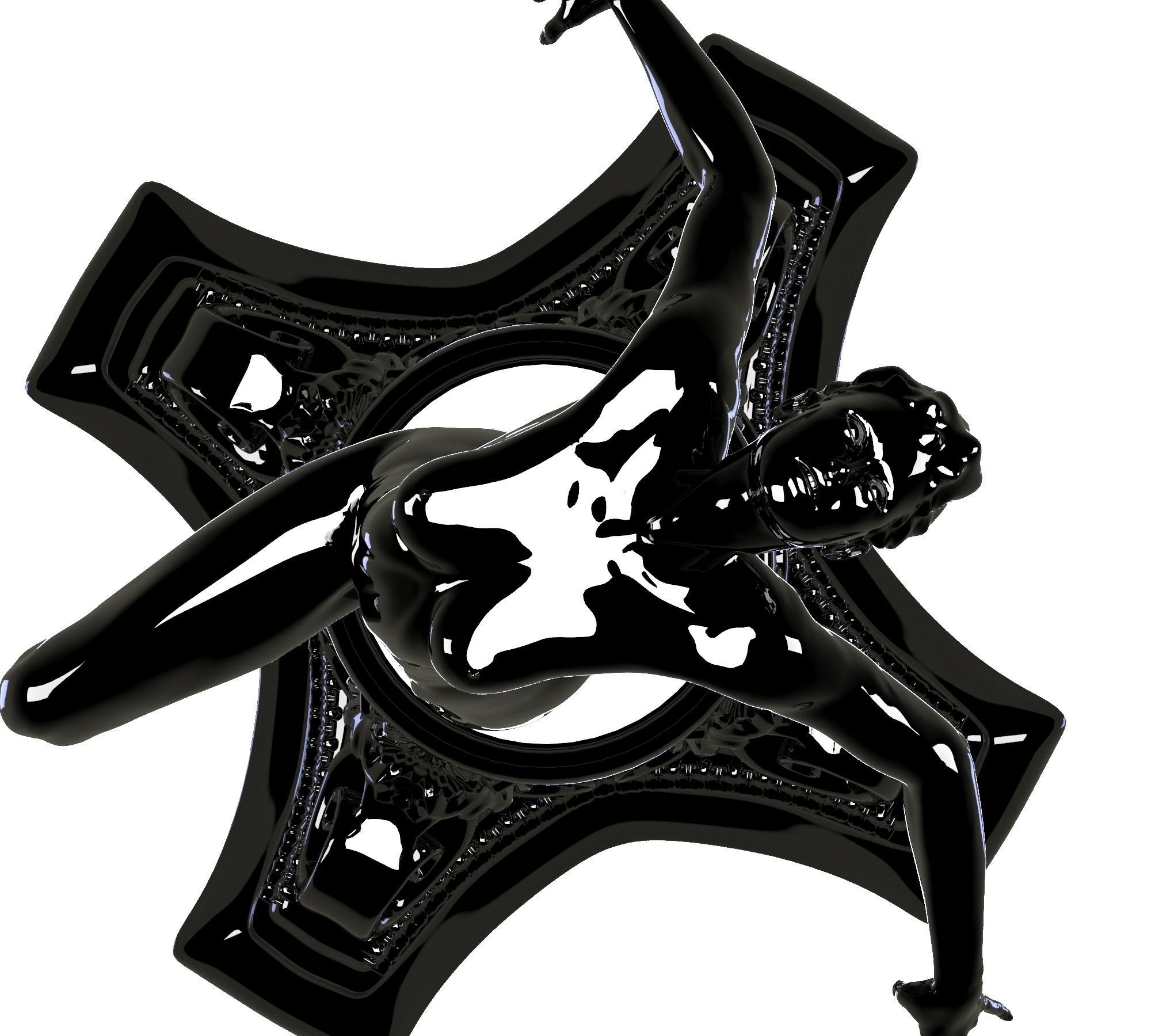 Pretty Lady 3D print model_6