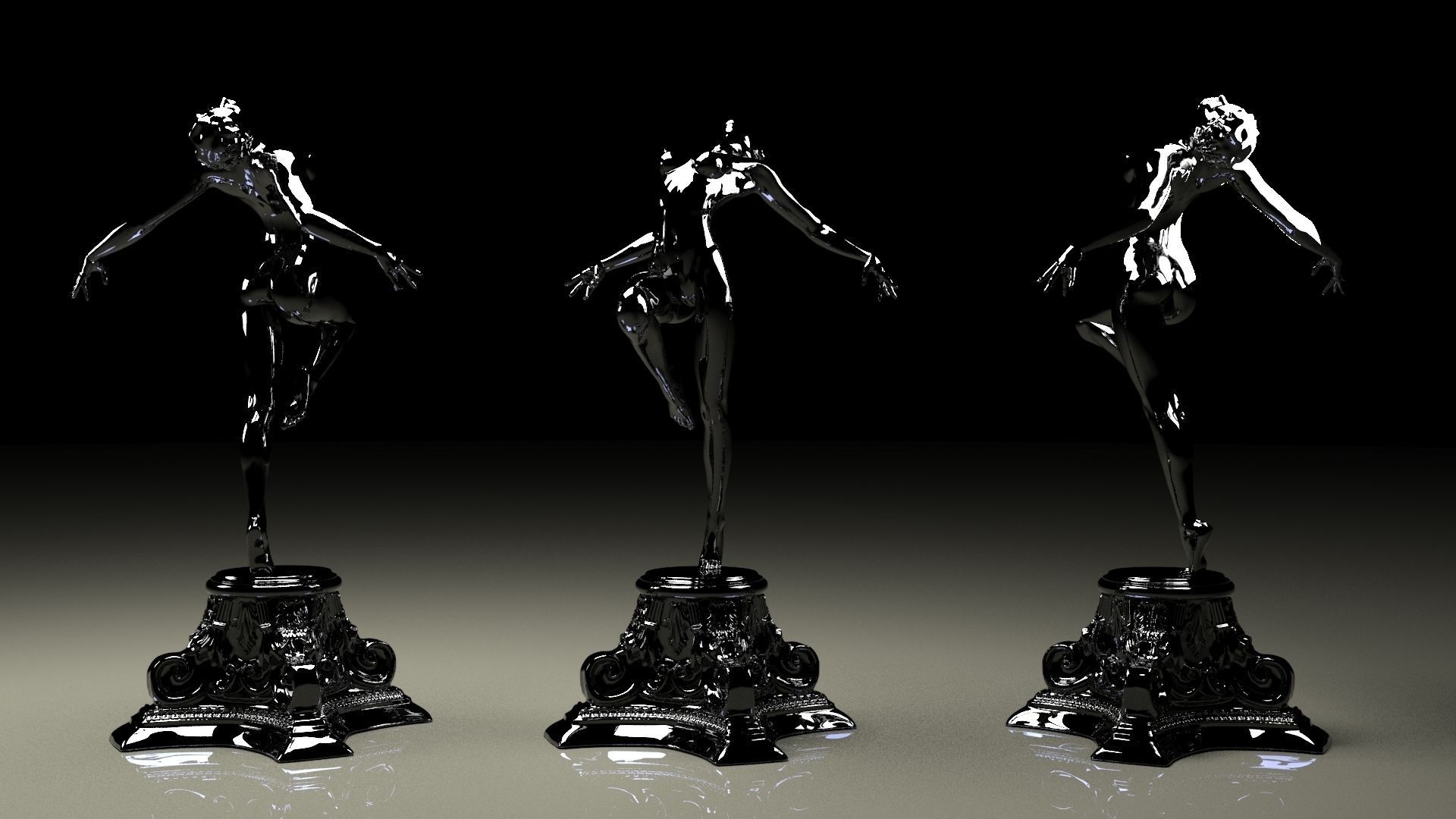 Pretty Lady 3D print model_3