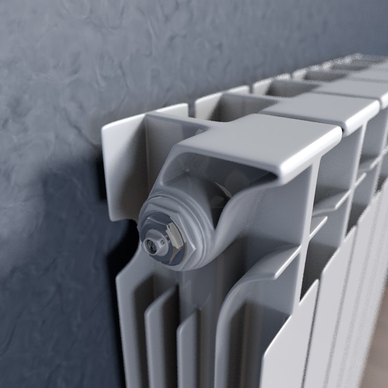 Modern radiator 3D model_3