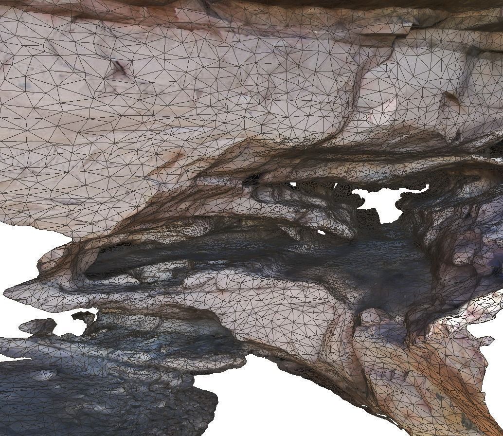 Cave complex I - Lowpoly Low-poly 3D model_0