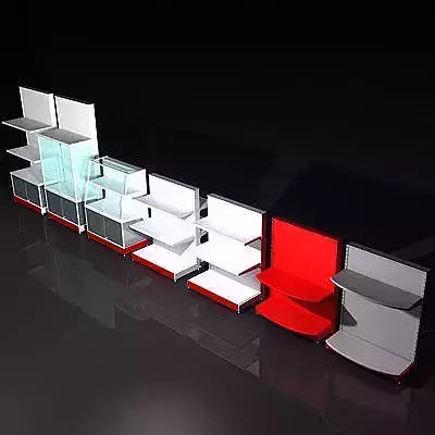 Shopfitting equipment 3D model