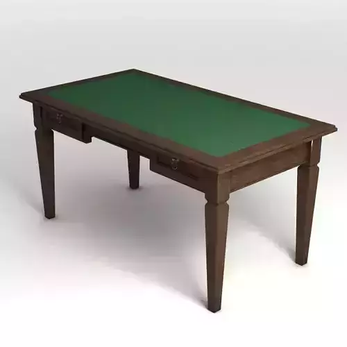 Table desk with top